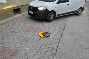 Montáž automatickej parkovacej zábrany v Bratislave